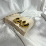 Warhol oorbellen goud Zag bijoux