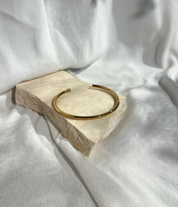 San bangle-armband goud Zag bijoux