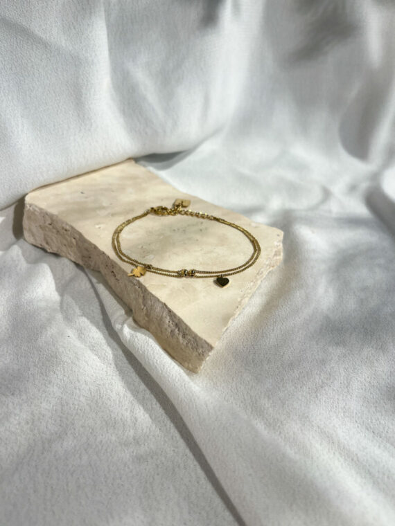 Dallas armband goud Zag bijoux