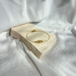Manchet armband goud Zag bijoux