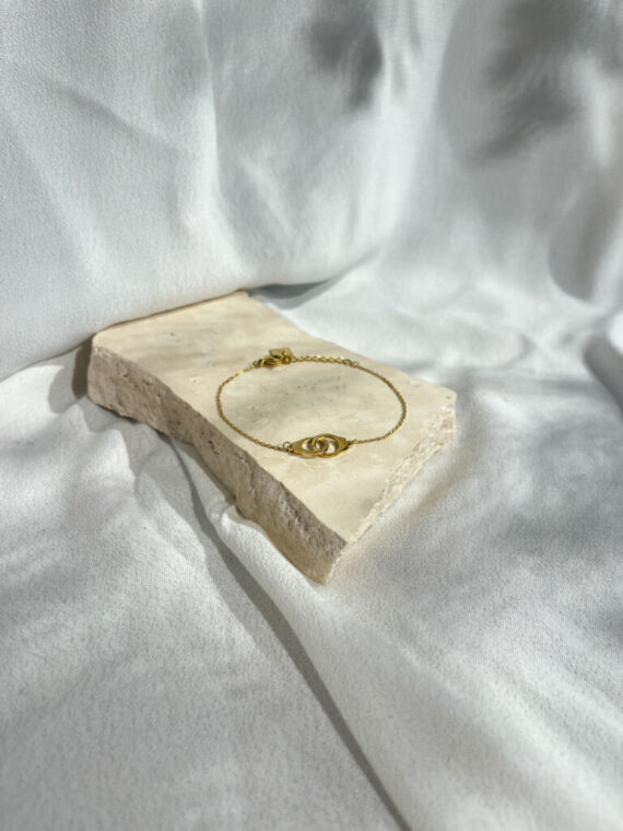 Manchet armband goud Zag bijoux