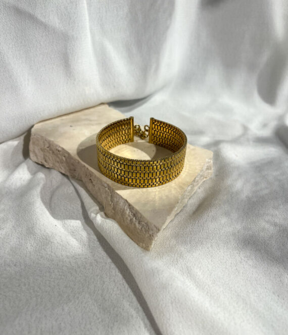 Mencia armband goud Zag bijoux