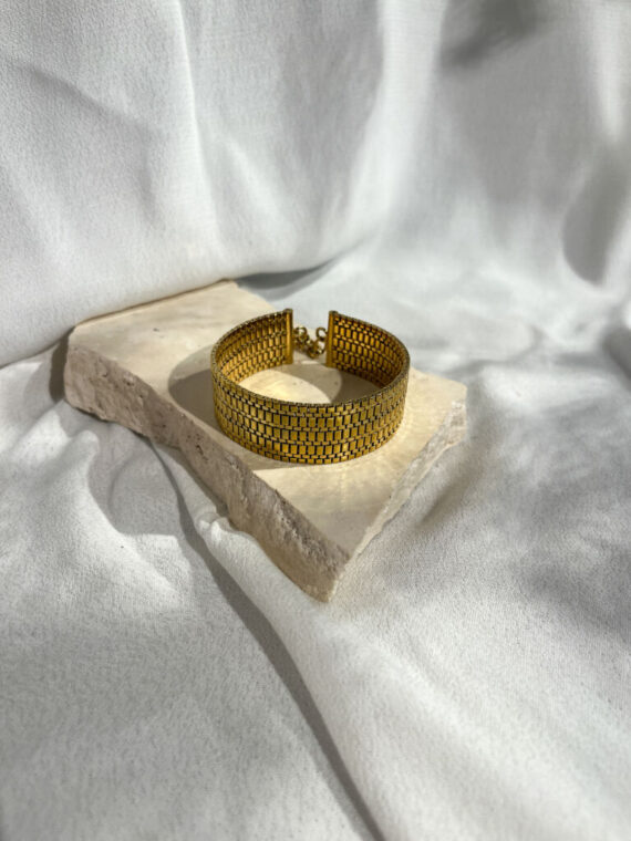 Mencia armband goud Zag bijoux