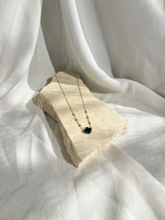 Velasquez malachiet gouden ketting Zag bijoux
