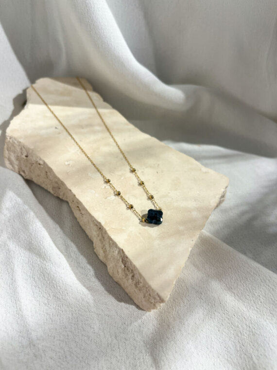 Velasquez malachiet gouden ketting Zag bijoux