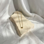 Astrale gouden ketting Zag bijoux