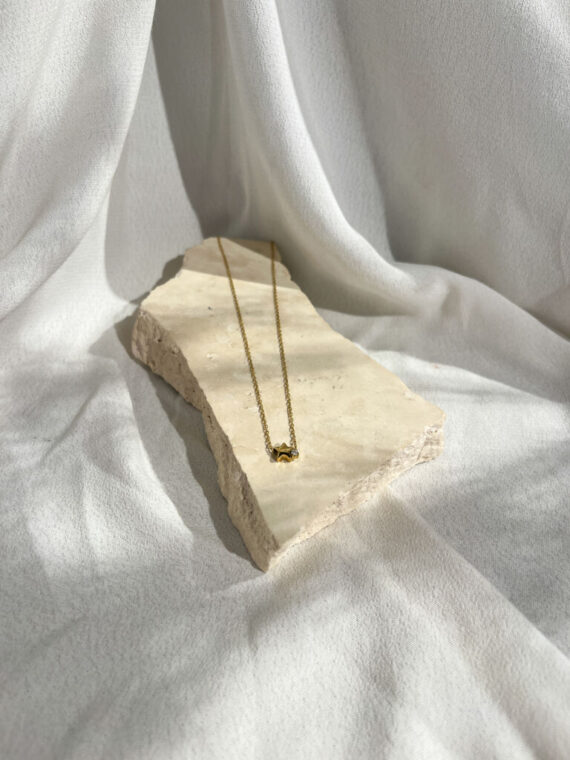 Astrale gouden ketting Zag bijoux