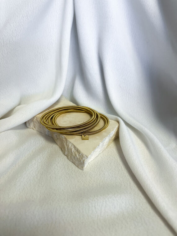 Peru armband goud Zag bijoux