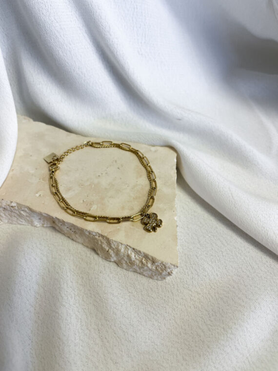 Tedere armband goud Zag bijoux