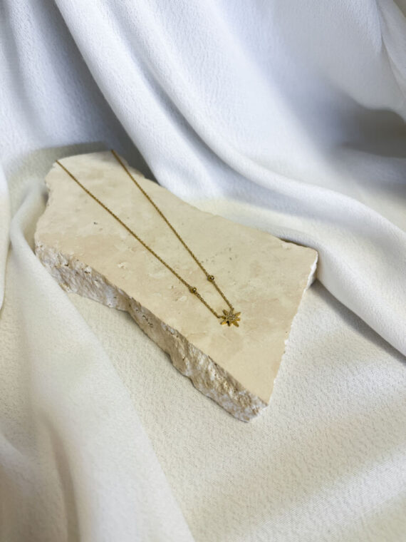 Newton gouden ketting Zag bijoux
