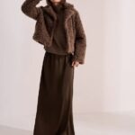 Liz skirt slate black Another Label