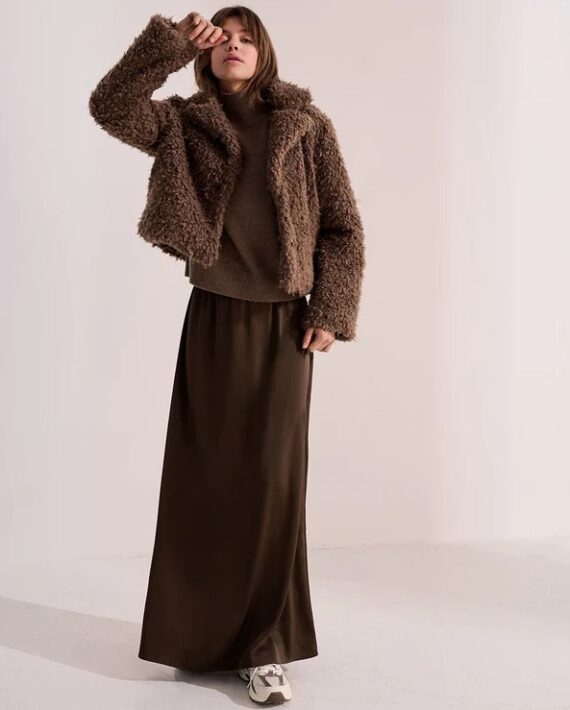 Liz skirt slate black Another Label