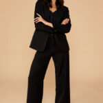 Phileine pants black/silver Freebird