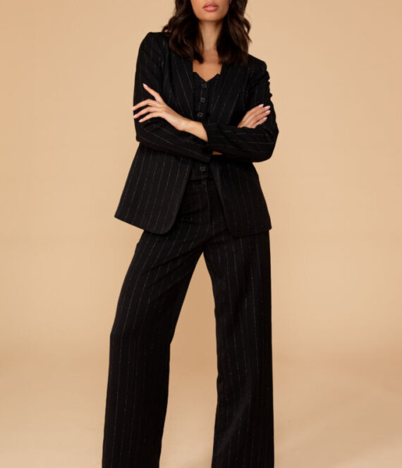 Phileine pants black/silver Freebird