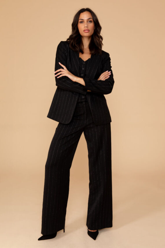 Phileine pants black/silver Freebird