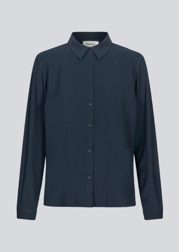Ossamd shirt navy sky Modstrom