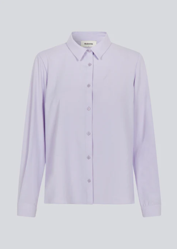 Ossamd shirt purple heather Modstrom