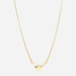 Ueda gouden ketting Zag bijoux