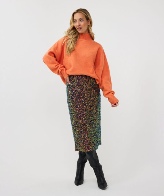 Skirt long sequins Esqualo