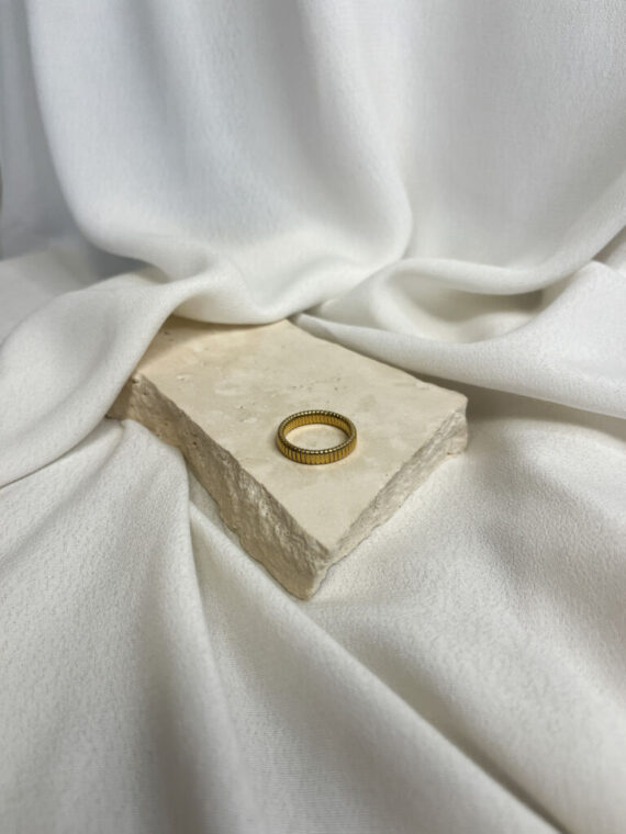 Micro ring goud ZAG Bijoux