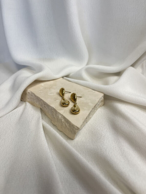Gota oorbellen goud ZAG Bijoux