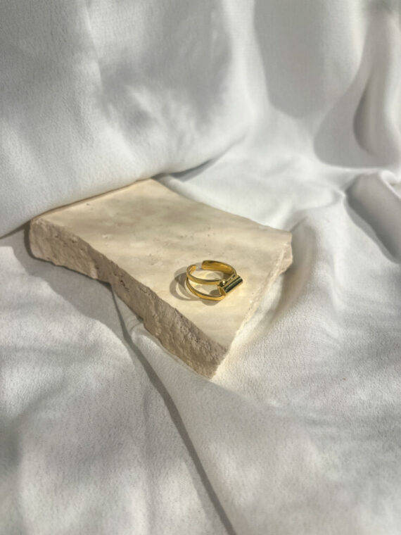 Una ring goud ZAG Bijoux