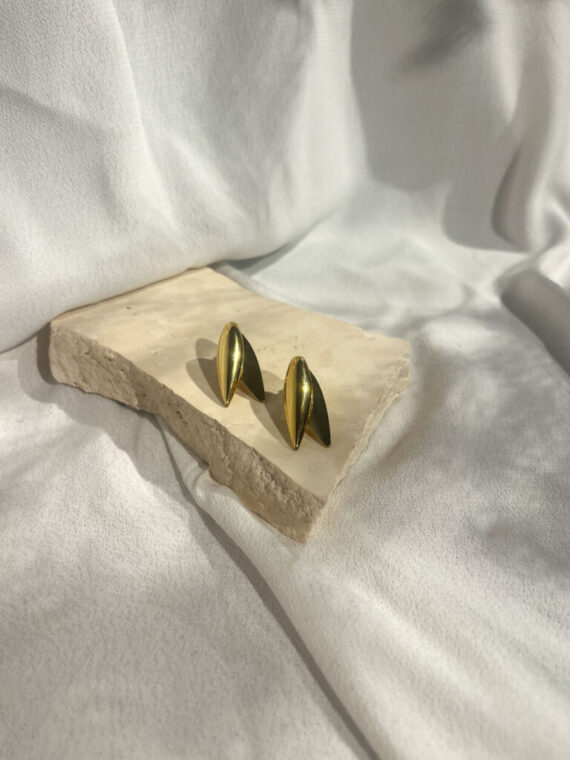 Pluma oorbellen goud ZAG Bijoux