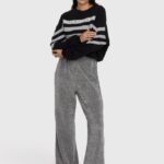 Sequin crinkle pants Alix the label