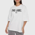 The label t-shirt white Alix the label