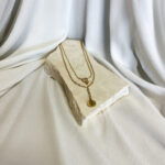 Fretia gouden ketting Zag bijoux