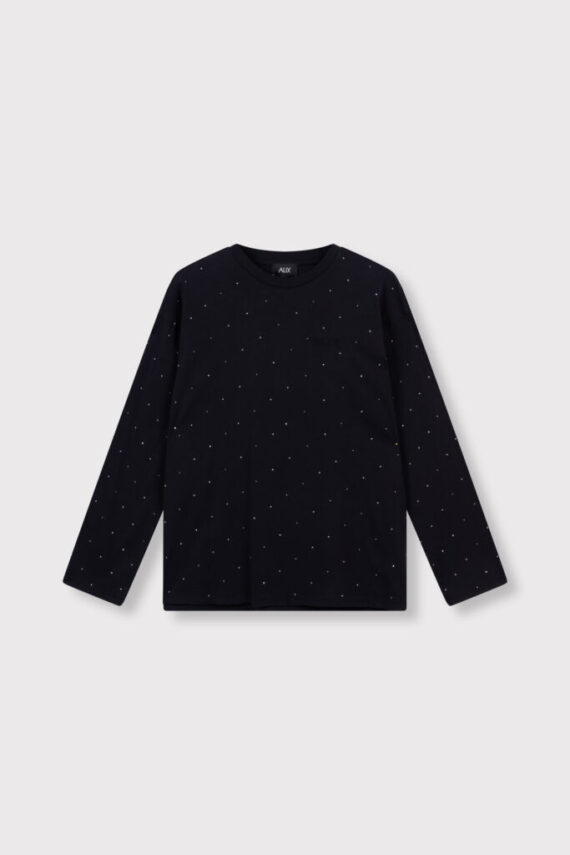Studded longsleeve t-shirt Alix the label - Afbeelding 3
