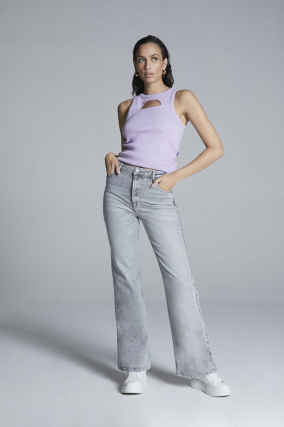 Elisa wide leg light grey Homage