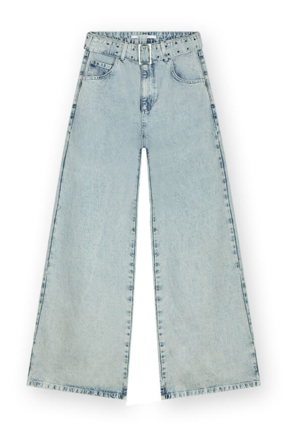 Palazzo jeans with belt Homage