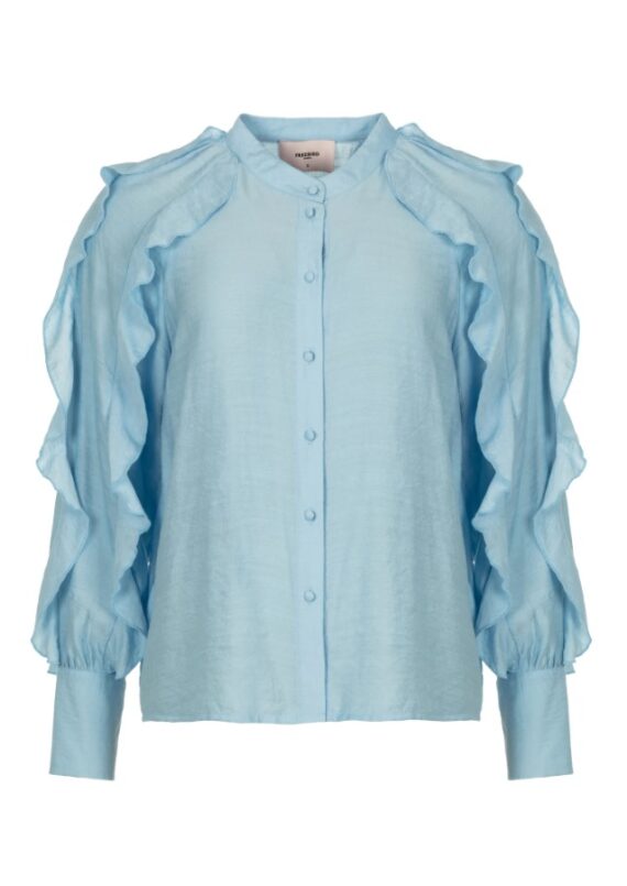 Blake blouse ijsblauw Freebird