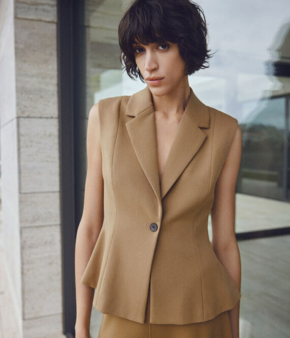 Mschkrissy vest ermine Moss copenhagen