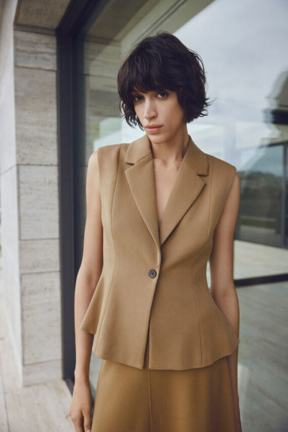 Mschkrissy vest ermine Moss copenhagen