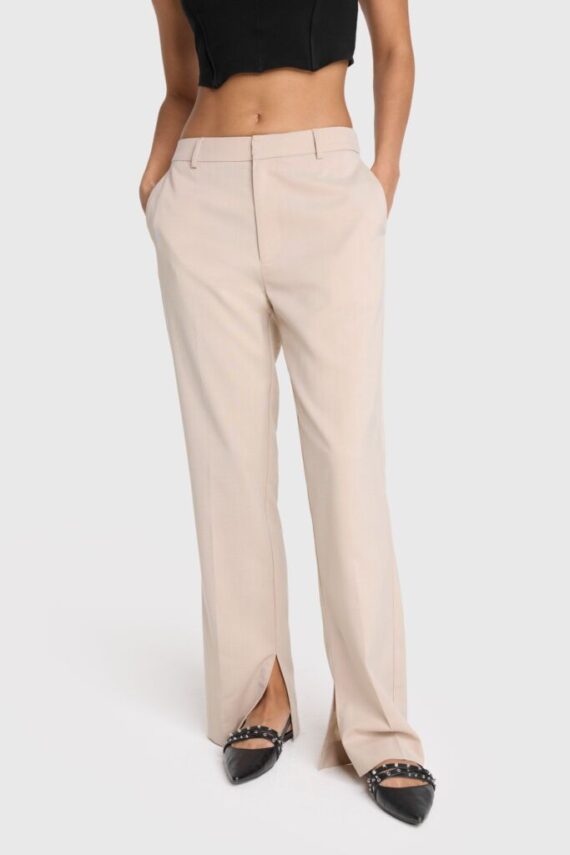 Straight pants sand Alix the label