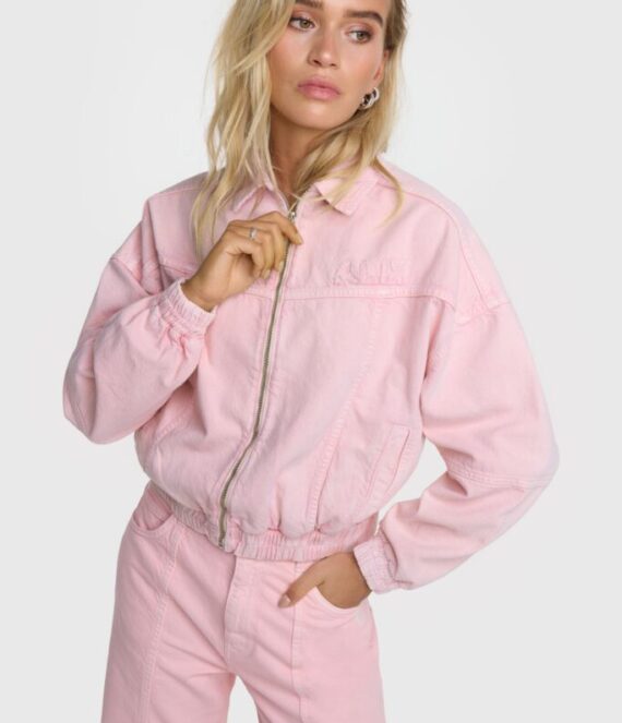 Linen look jacket Alix the label