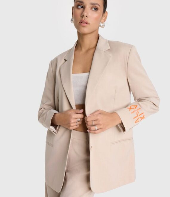 Clean blazer sand Alix the label