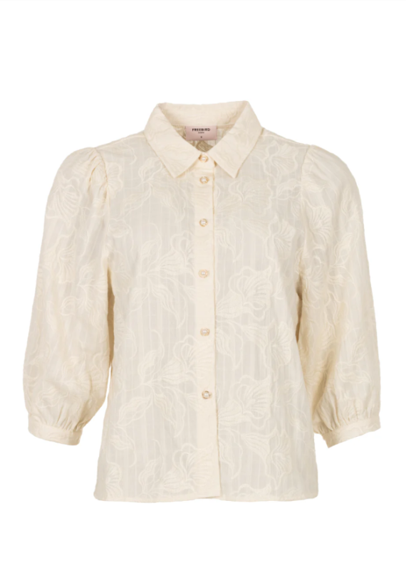 Baudine Blouse Gebroken Wit