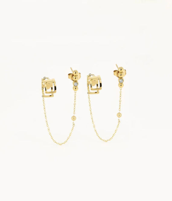Piombo Oorbellen ZAG Bijoux