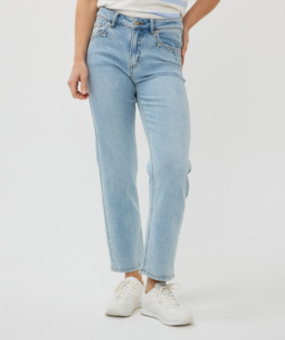 Trousers Embroidery Jeans Esqualo