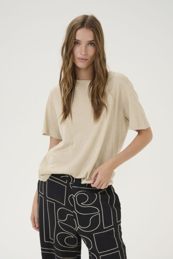 Lisamw tee oatmeal My essential wardrobe