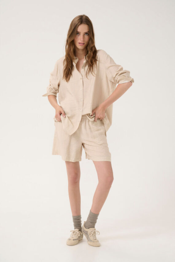 Kellymw shirt oatmeal My essential wardrobe