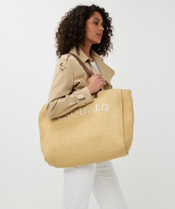 Bag embroidery sand Esqualo