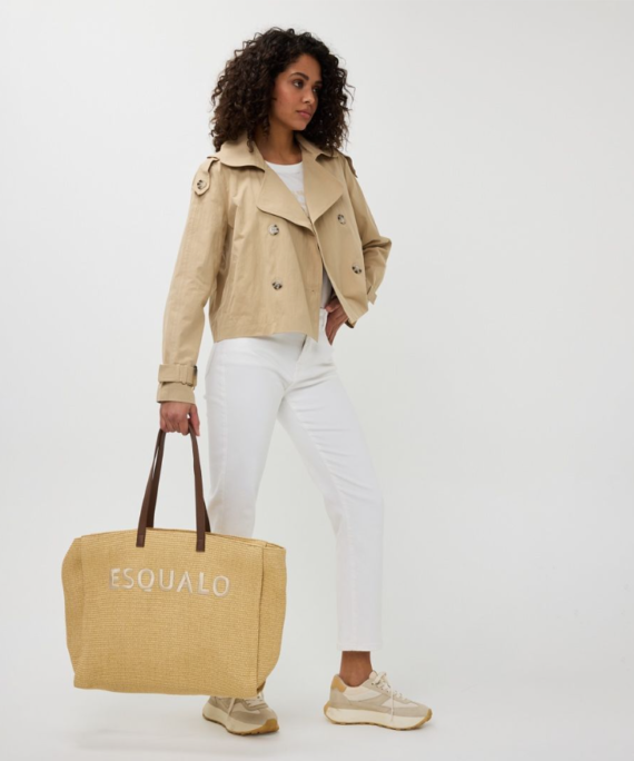 Bag embroidery sand Esqualo