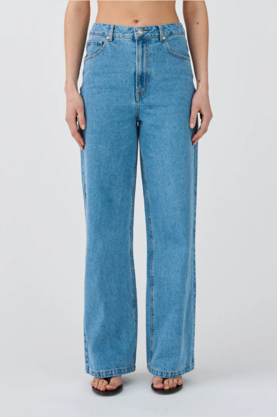 Brooke Jeans Wash Mid Blauw Ivy Copenhagen