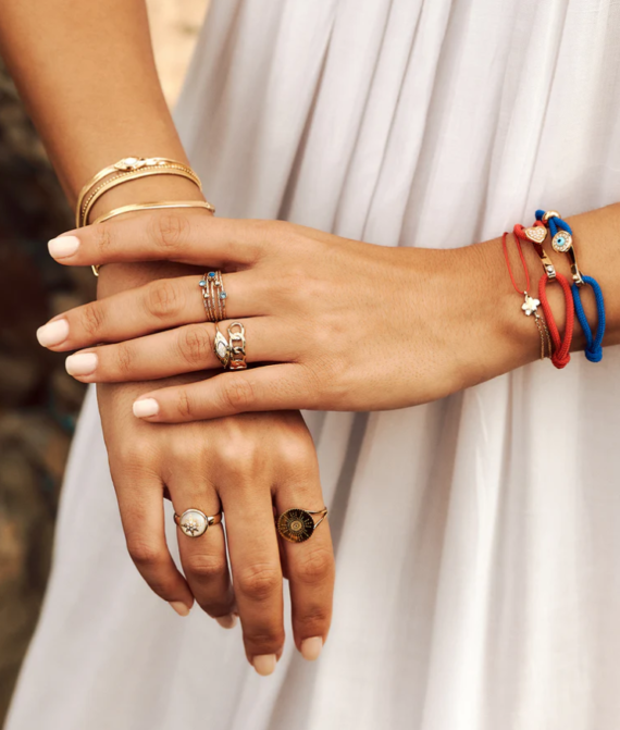 Silo ring black onyx ZAG Bijoux
