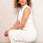 Vasili jumpsuit off white Freebird