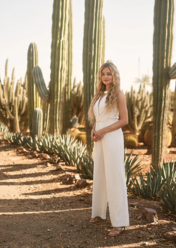 Vasili jumpsuit off white Freebird